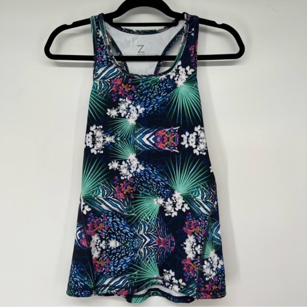 Z by Zella Floral Racerback Tank Top Active